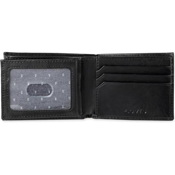 Men's Extra Capacity Slimfold Wallet with Multiple Card Slots and ID Window - Picture 5 of 8